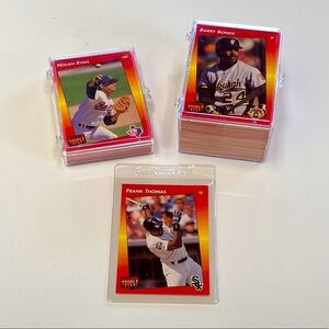 Lot of over 140 1992 Donruss Triple Play MLB Baseball Cards - Barry Bonds​​​